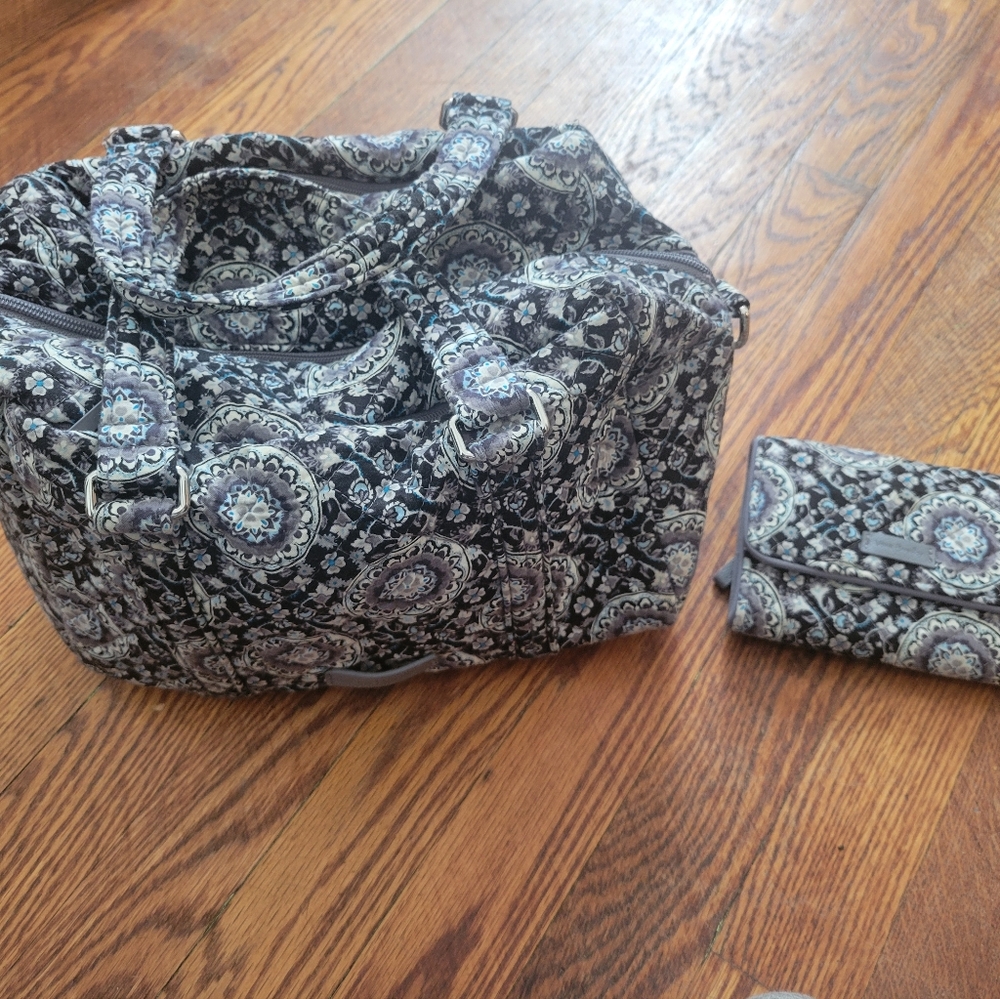 Vera bradley bag and wallet